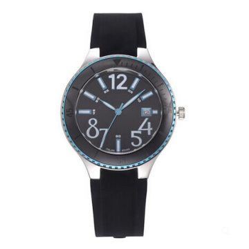 2014 Custom Fashion Vogue silicone montre en caoutchouc